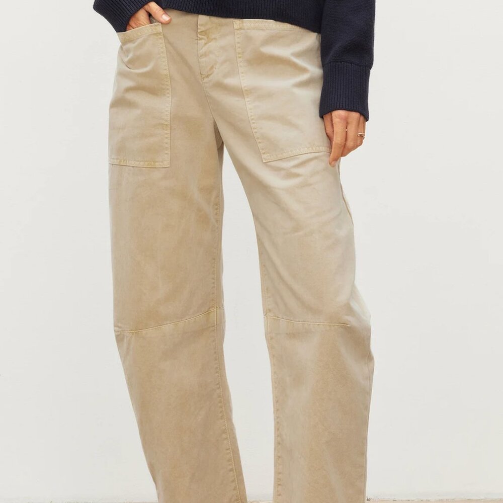 Velvet by Graham & Spencer Brylie Sanded Twill Utility Pants